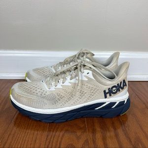 Hoka One One CLIFTON 7 1110509/BDBBI Women's Sz 7.5 Running Shoes White …
